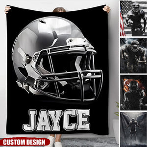 Personalized American Football Blanket - Gift For  Football Lovers