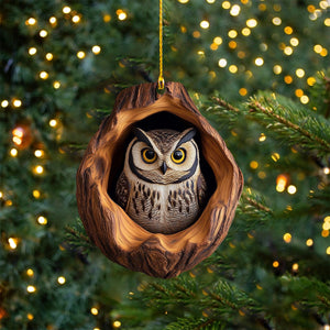 2024 New Release-Owl Christmas Ornament-Gift for Owl Lover