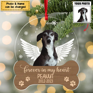 In Loving Memory Christmas Gift - Personalized Memorial Ornament - Gift For Pet lovers, Family