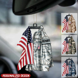 U.S Airforce/Navy/Army Hanging Ornament-Personalized Car Hanging Ornament