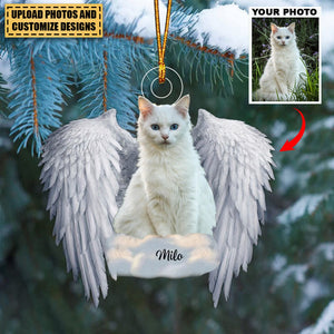 You Are My Angel - Personalized Custom Photo Mica Ornament - Memorial, Christmas Gift For Pet Lover, Pet Owner