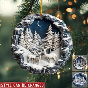 2024 New Release-Deer Christmas Ornament-Gift for Deer Lover