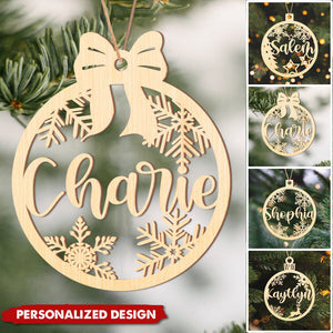 2024 New Release Custom Name Personalized Christmas Ornaments Wood Ornament