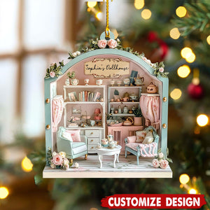 Personalized Dreamy Dollhouse Christmas Ornament Gifts For Girls-2024 New Release