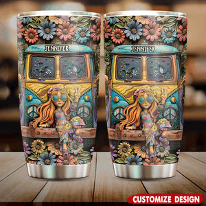 Hippie Soul - Personalized Hippie Tumbler