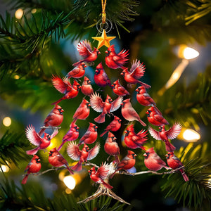 Cardinal Christmas Tree Ornament-Gift For Cardinal Lovers-2024 New Release