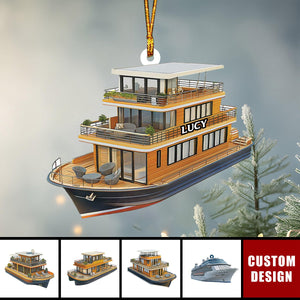 Personalized Cruise Christmas Ornament - 2024 New Release