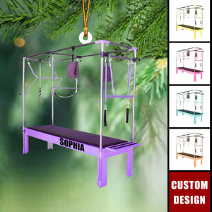 2024 New Release Personalized Pilates Equipment Christmas Ornament - Gift For Pilates Lover