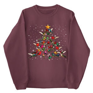 Hummingbirds Tree Sweatshirt  - Gift For Bird Lovers