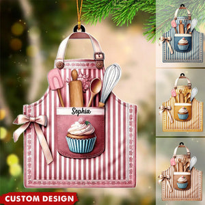 Personalized Baking Ornament, Gift For Baking Lovers - 2024 New Release