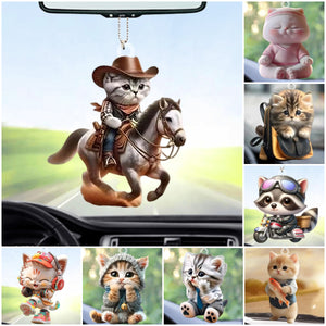 Magic Cat-Halloween Gifts For Cat Lovers Car Ornament