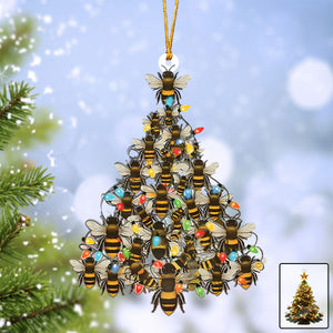 Bees Christmas Ornament-Gift For Bees Lovers-2024 New Release