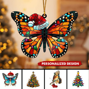 Personalized Butterfly Ornament-Gift for Butterfly Lovers-2024 New Release