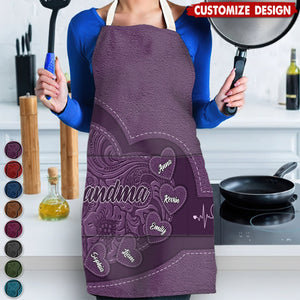 Best Grandma Ever - Personalized Grandma Apron