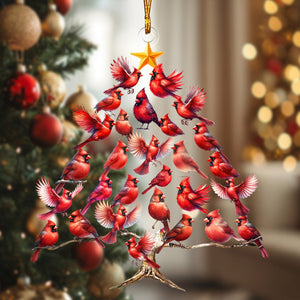 Cardinal Christmas Tree Ornament-Gift For Cardinal Lovers-2024 New Release