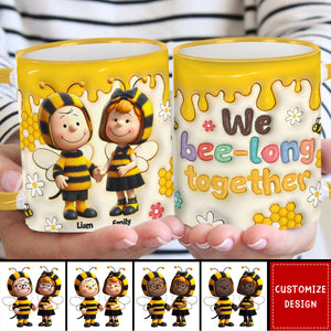 We Bee long Together-Personalized Mug-Gifts For Couple