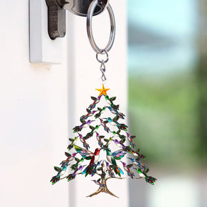 Hummingbird Keychain-Gift For Bird Lover