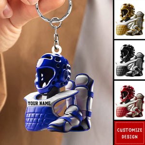 Personalized Taekwondo Gear Keychain-Gift For Taekwondo Lover-2024 New Release