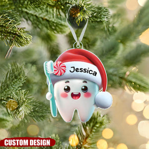 Personalized Dentist Christmas Ornament-Gifts For Dental Student,Baby Shower-2024 New Release