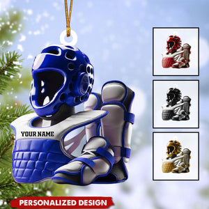 Personalized Taekwondo Gear Ornament-Gift For Taekwondo Lover-2024 New Release