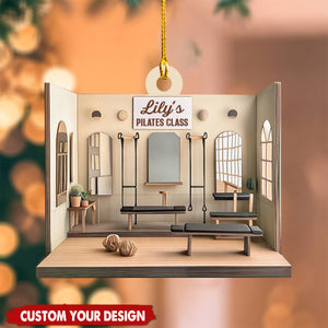 Personalized Gym Class Christmas Ornament Gift For Gym Lovers- 2024 New Release