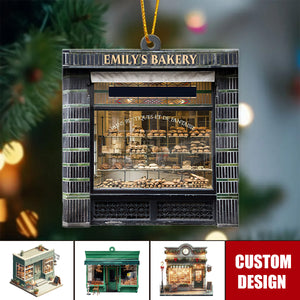 Personalized Bakery Christmas Ornament - Gift For Baking Lovers - 2024 New Release