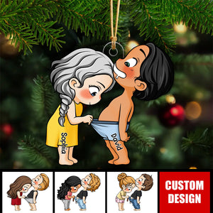 2024 New Release - Personalized Couple Doll Christmas Ornament - Gift For Husband Wife, Anniversary