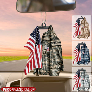 U.S Airforce/Navy/Army Hanging Ornament-Personalized Car Hanging Ornament