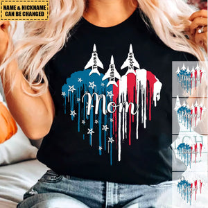 Flag Independence Day Printed Casual T-Shirt