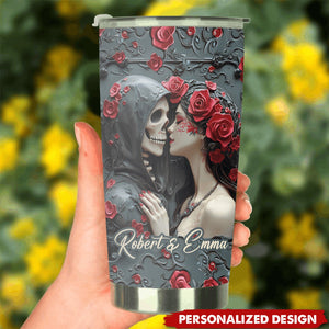 Til Death Do Us Part -Personalized Couple Tumbler-Gift For Couple