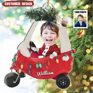 Custom Photo Our Favorite Gift - Family Personalized Acrylic Ornament - 2024 New Release