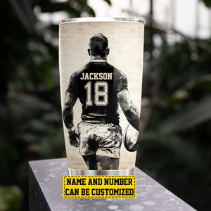 Personalized Rugby Life Lessons Tumbler - Gift For Rugby Lovers