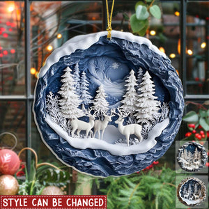 2024 New Release-Deer Christmas Ornament-Gift for Deer Lover