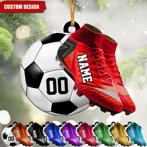 2024 New Release Personalized Soccer Ornaments Gift For Soccer Player