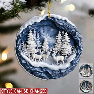 2024 New Release-Deer Christmas Ornament-Gift for Deer Lover