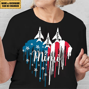 Flag Independence Day Printed Casual T-Shirt