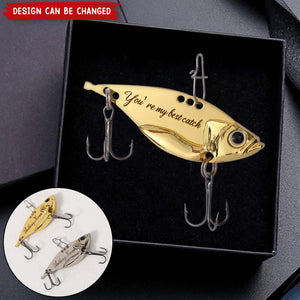 Personalized Engraved Fishing Lure Hook - Gifts For Fishing Lover