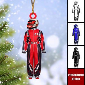 Personalized Racing Uniform Ornaments-Gift For Racing Lover-2024 New Release