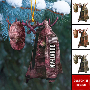 Hunting Personalized Ornaments - Gift For Hunting Lovers,Hunter - 2024 New Release