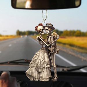 Skeleton Couple Ornament - Anniversary Gift For Wife,Husband,Skull Lovers