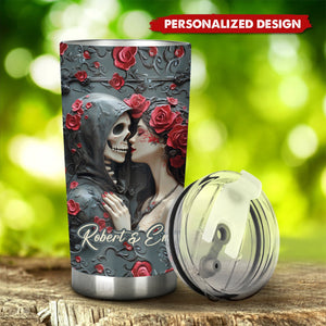 Til Death Do Us Part -Personalized Couple Tumbler-Gift For Couple