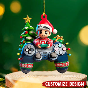 Personalized Video Game Controller Christmas Ornament Gift For Game Lover-2024 New Release