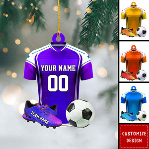 Personalized Soccer Christmas Ornament Gift for Soccer Lovers-2024 New Release