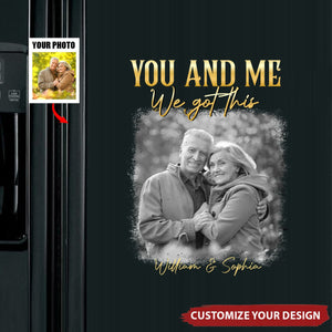 You & Me We Got This Vintage 90s - Personalized Photo Decal