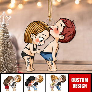 2024 New Release - Personalized Couple Doll Christmas Ornament - Gift For Husband Wife, Anniversary