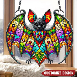 Exquisite Bat Acrylic Suncatcher Ornament  - Personalized Gifts For Halloween