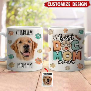 Personalized Dog Mom Mug - Gift For Dog Lovers