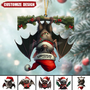 2024 New Release Personalized Bat Xmas Ornament-Gifts For Bat Lover