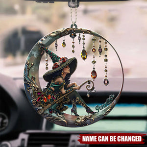 Beautiful Witch - Personalized Witch Car Ornament Gift For Witch lovers