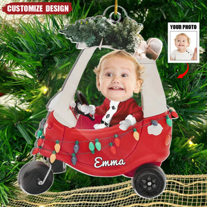 Custom Photo Our Favorite Gift - Family Personalized Acrylic Ornament - 2024 New Release